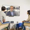 HP Poly Studio X30 „viskas viename“ vaizdo juosta su TC8 valdiklio rinkiniu