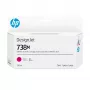 HP 738M 130 ml purpurinis DesignJet rašalo kasetė su spausdinimo galvute, terminis rašalinis spausdinimas
