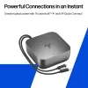 “HP Thunderbolt 4 Ultra 280W G6” dokas, laidinis, “Thunderbolt 4”, 280 W, 10,100,1000,2500 Mbit/s, pilkas, 8K Ultra HD