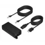 HP Poly PoE++ 65W 2.5G adapteris su 3,66 m CAT6A kabeliu ir maitinimo laidu