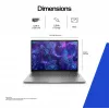 HP ZBook 8 G1i 16 colių mobilioji darbo stotis, Intel Core Ultra 7 255H, 32GB, 1TB SSD, NVIDIA RTX 500 Ada 4GB, Windows 11 Pro