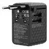 Verbatim Charge 'n' Travel 170W Universal Travel Adapter Juoda