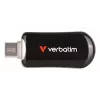 Verbatim Plectra USB-C Flash Drive Juoda 64GB, 64 GB, USB Type-C, 3.2 Gen 1 (3.1 Gen 1), 100 MB/s, Capless, Juoda