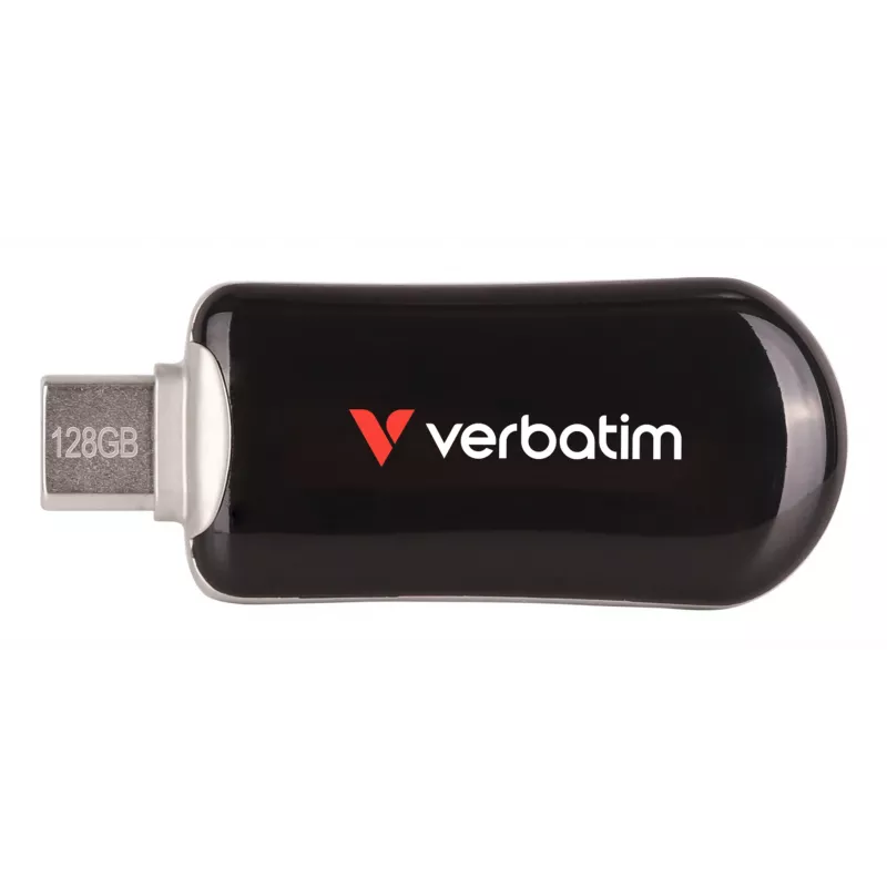 Verbatim Plectra USB-C Flash Drive Juoda 128GB