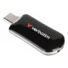 Verbatim Plectra USB-C atmintinė juoda 256GB, 256 GB, USB Type-C, 3.2 Gen 1 (3.1 Gen 1), 100 MB/s, be dangtelio, juoda