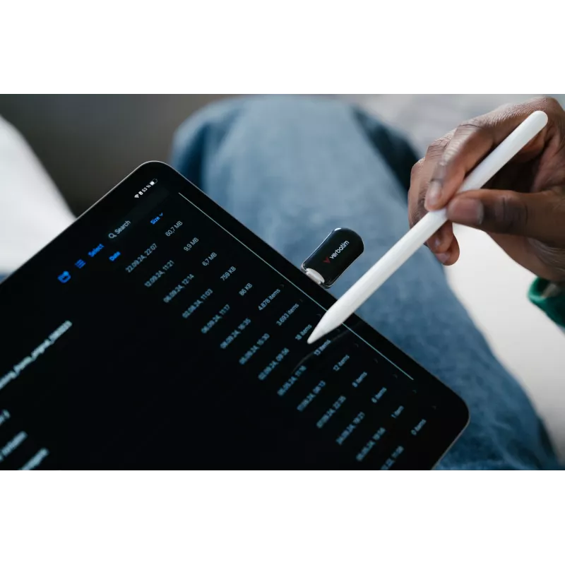 Verbatim Plectra USB-C atmintinė juoda 256GB, 256 GB, USB Type-C, 3.2 Gen 1 (3.1 Gen 1), 100 MB/s, be dangtelio, juoda