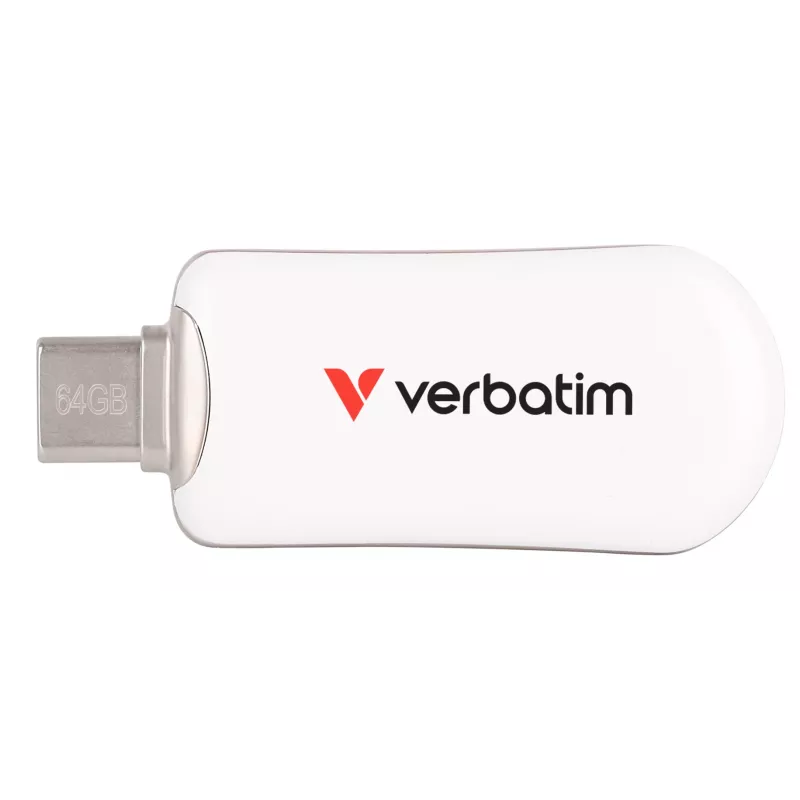Verbatim Plectra USB-C atmintukas baltas 64GB