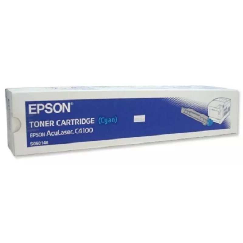 Epson AL-C4100 Tonerio kasetė Žydra 8k, 8000 puslapių, Žydra, 1 vnt.