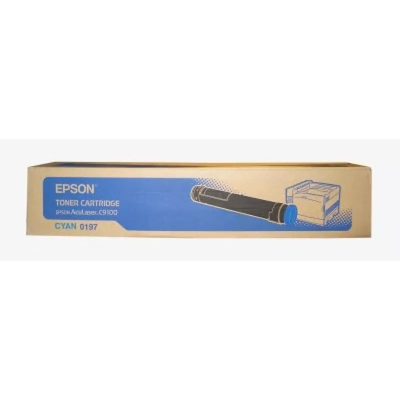 Epson AL-C9100 dažų kasetė, žalsvai mėlyna, 12k, žalsvai mėlyna, 1 vnt.