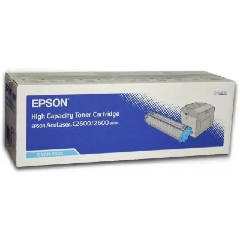 “Epson AL-C2600” tonerio kasetė, žalsvai mėlyna, 5k, 5000 puslapių, žalsvai mėlyna, 1 vnt.