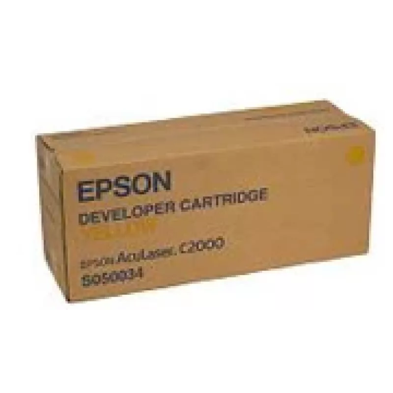 Epson S050034 Toner Amarillo spausdintuvui Aculaser C2000 tonerio kasetė 1 vnt. Originalius Geltona