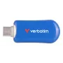 Verbatim Plectra USB-C Flash Drive Mėlynas 64GB, 64 GB, USB Type-C, 3.2 Gen 1 (3.1 Gen 1), 100 MB/s, Be dangtelio, Mėlyna