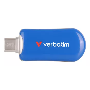 Verbatim Plectra USB-C Flash Drive mėlynas 128 GB atmintukas