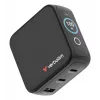 Verbatim Mini GaN Charger 100W su Display, Indoor, AC, 20 V, Juoda