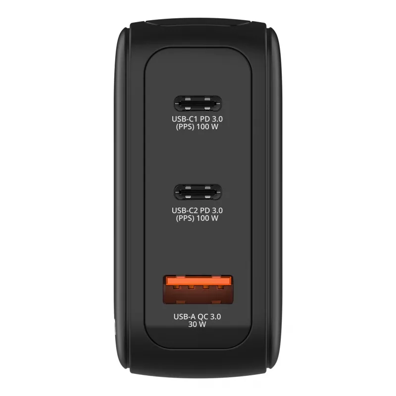 Verbatim Mini GaN Charger 100W su Display, Indoor, AC, 20 V, Juoda