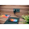 Verbatim Mini GaN Charger 100W su Display, Indoor, AC, 20 V, Juoda