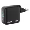 Verbatim Mini GaN Charger 140W su Display, Indoor, AC, 28 V, Juoda
