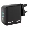 Verbatim Mini GaN Charger 140W su Display, Indoor, AC, 28 V, Juoda