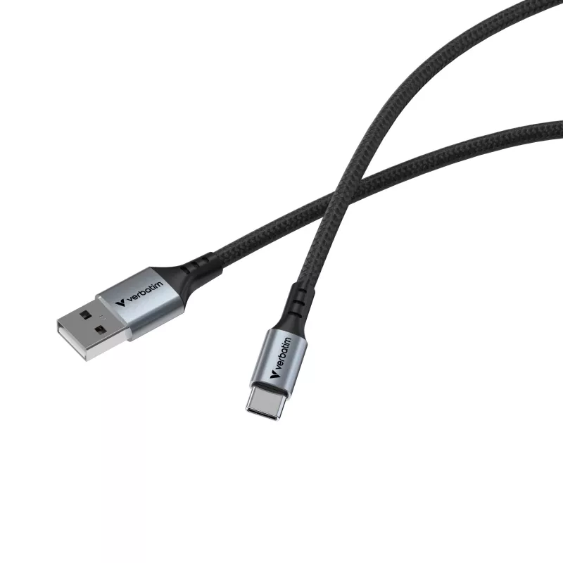 Verbatim Sync & Charge laidas USB-A į USB-C 120 cm, 1,2 m, USB A, USB C, USB 2.0, 0,48 Gbit/s, juoda