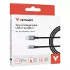 Verbatim Sync & Charge laidas USB-A į USB-C 120 cm, 1,2 m, USB A, USB C, USB 2.0, 0,48 Gbit/s, juoda