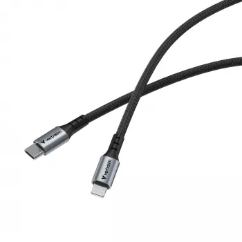 Verbatim Sync & Charge laidas USB-C į Lightning 120 cm, 1.2 m, Lightning, USB C, vyriška, vyriška, juoda