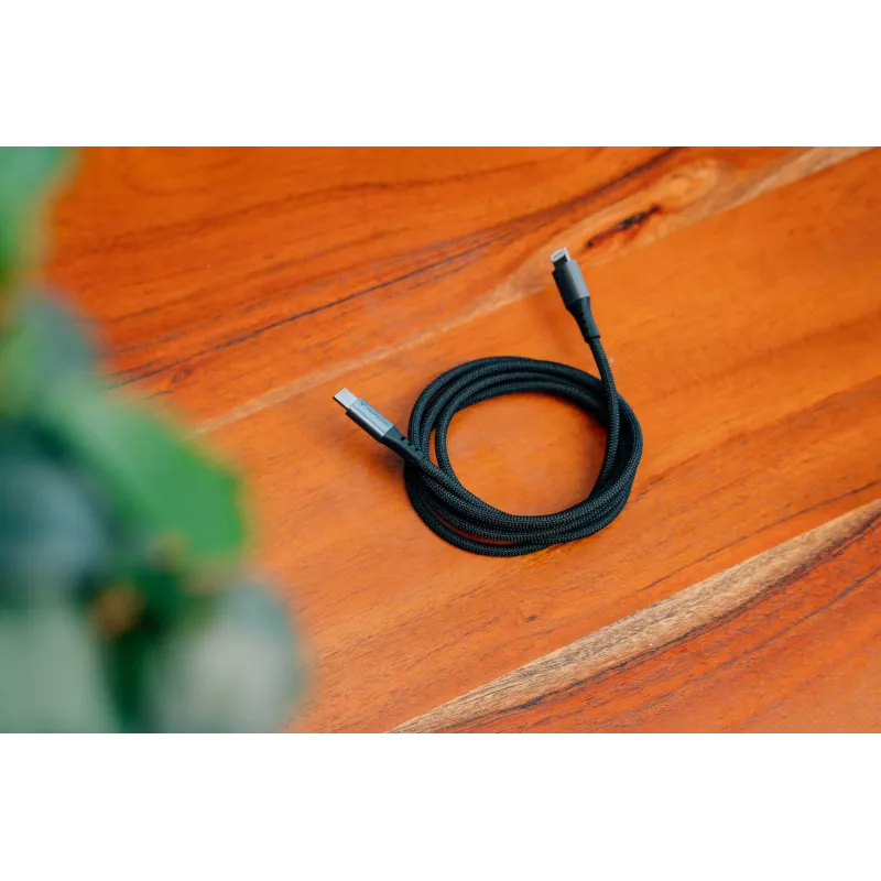 Verbatim Sync & Charge laidas USB-C į Lightning 120 cm, 1.2 m, Lightning, USB C, vyriška, vyriška, juoda