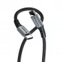 Verbatim Sync & Charge kabelis - 60W USB-C į USB-C 120 cm, 1.2 m, USB C, USB C, USB 2.0, 0.48 Gbit/s, Juoda