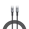 Verbatim Sync & Charge kabelis - 60W USB-C į USB-C 120 cm, 1.2 m, USB C, USB C, USB 2.0, 0.48 Gbit/s, Juoda