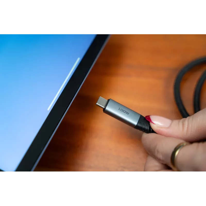 Verbatim „Sync & Charge“ laidas – 100 W USB-C į USB-C 120 cm, 1,2 m, USB C, USB C, USB 2.0, 0,48 Gbit/s, juodas