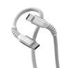 Verbatim Sync & Charge magnetinis laidas - 60W USB-C į USB-C 120 cm pilkas