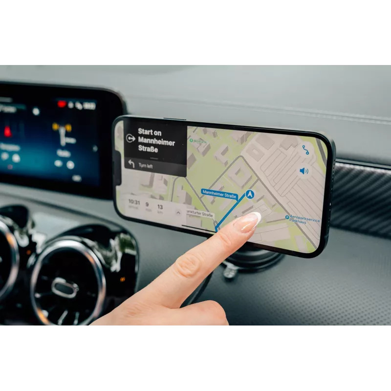 Verbatim Charge 'n' Drive Qi2 Magnetinis Belaidis Automobilinis Įkroviklis RGB