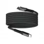 Verbatim Sync & Charge magnetinis laidas - 100W USB-C į USB-C 120 cm juodas