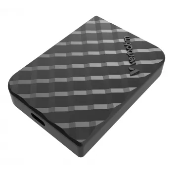 Verbatim Store 'n' Go Mini Diamond USB-C 2 TB juodas, 2 TB, USB Type-C, 3.2 Gen 2 (3.1 Gen 2), 1000 MB/s, juodas