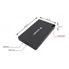 Verbatim Metal Mini SSD USB-C 3.Gen 2 512 GB, 512 GB, USB Type-C, USB 3.2 Gen 2x2, 2000 MB/s, 10 Gbit/s, Pilka