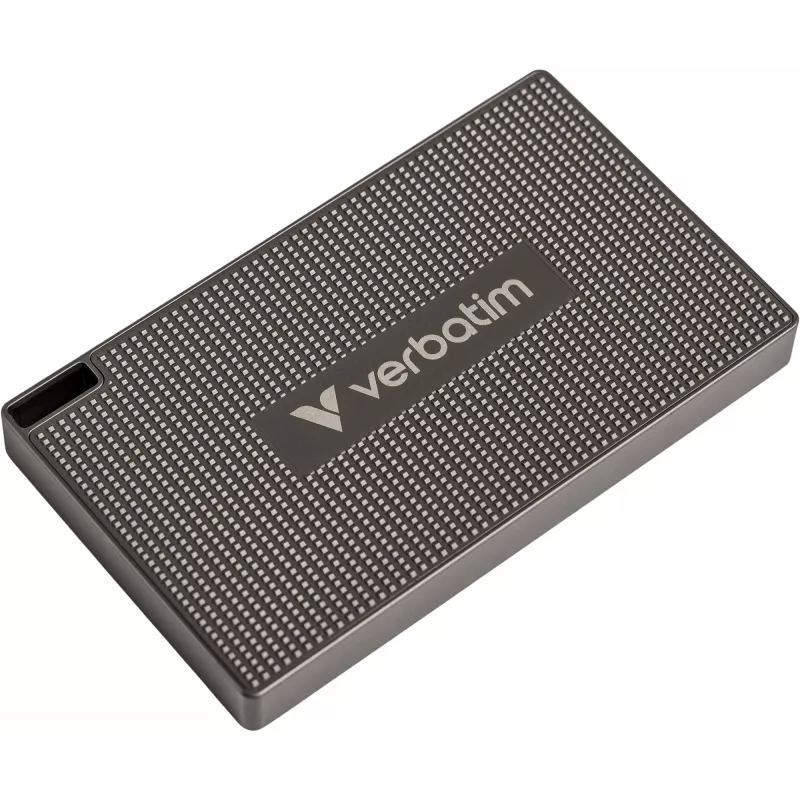 Verbatim Metal Mini SSD USB-C 3.Gen 2 512 GB, 512 GB, USB Type-C, USB 3.2 Gen 2x2, 2000 MB/s, 10 Gbit/s, Pilka