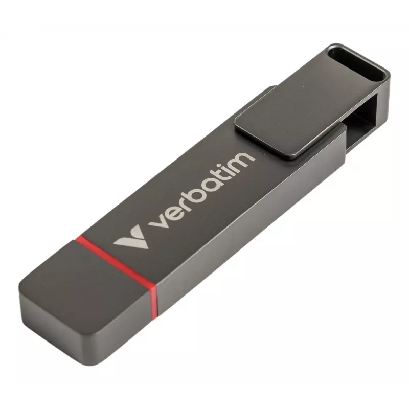 Verbatim Dual QuickStick USB atmintinė 512 GB USB Type-A / USB Type-C 3.2 Gen 1 (3.1 Gen 1) Pilka