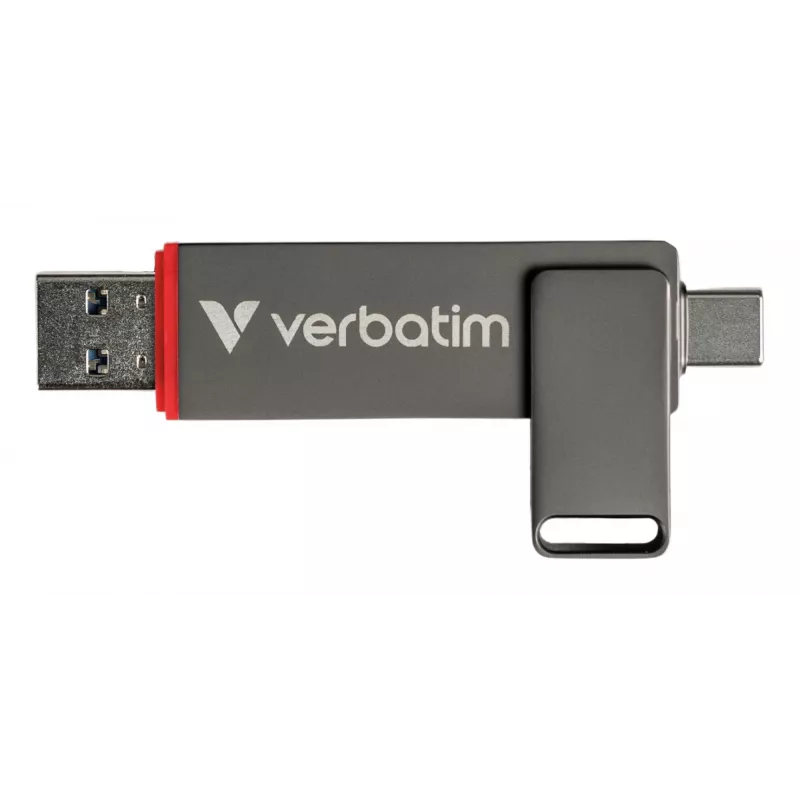 Verbatim Dual QuickStick USB atmintinė 512 GB USB Type-A / USB Type-C 3.2 Gen 1 (3.1 Gen 1) Pilka