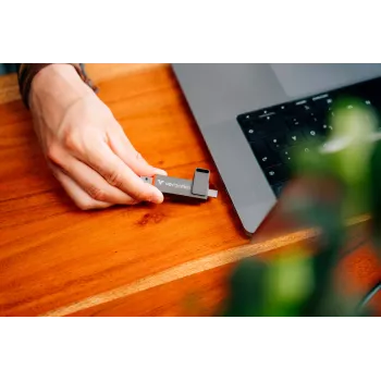 „Verbatim Dual QuickStick“ USB atmintinė 1 TB USB A tipo / USB C tipo 3.2 Gen 1 (3.1 Gen 1) Pilka