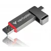 „Verbatim Dual QuickStick“ USB atmintinė 1 TB USB A tipo / USB C tipo 3.2 Gen 1 (3.1 Gen 1) Pilka
