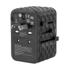 Verbatim UTA-05 65W GaN III Universalaus kelionių adapteris su 2 x USB-C PD & QC 4+ ir 2 x USB-A prievadais