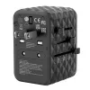 Verbatim UTA-05 65W GaN III Universalaus kelionių adapteris su 2 x USB-C PD & QC 4+ ir 2 x USB-A prievadais