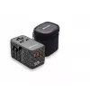 Verbatim UTA-06 100W GaN III universalus kelionių adapteris su 2 x USB-C PD ir QC 4+ bei 2 x USB-A QC 3.0 prievadais