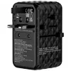 Verbatim UTA-10 140W GaN III universalus kelioninis adapteris su 2 x USB-C PD 3.1 ir QC 4+, 1 x USB-C PD 3.0 ir 1 x USB-A QC 3.0 prievadais