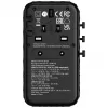 Verbatim UTA-10 140W GaN III universalus kelioninis adapteris su 2 x USB-C PD 3.1 ir QC 4+, 1 x USB-C PD 3.0 ir 1 x USB-A QC 3.0 prievadais