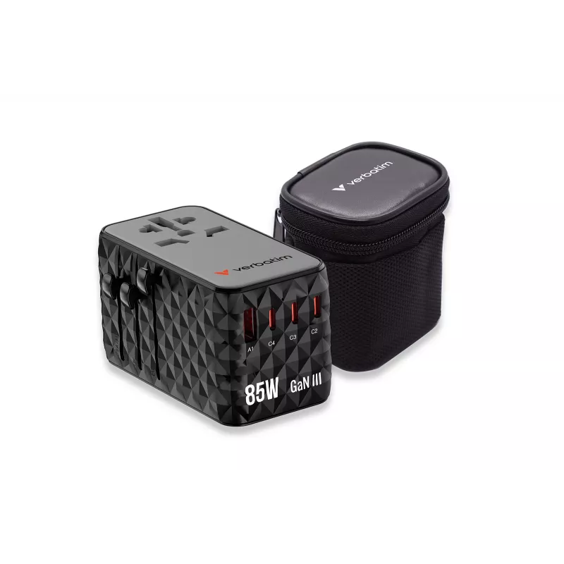 Verbatim Charge 'n' Travel Diamond 85W Retractable kabelis CNT-02