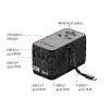 Verbatim Charge 'n' Travel Diamond 85W Retractable kabelis CNT-02