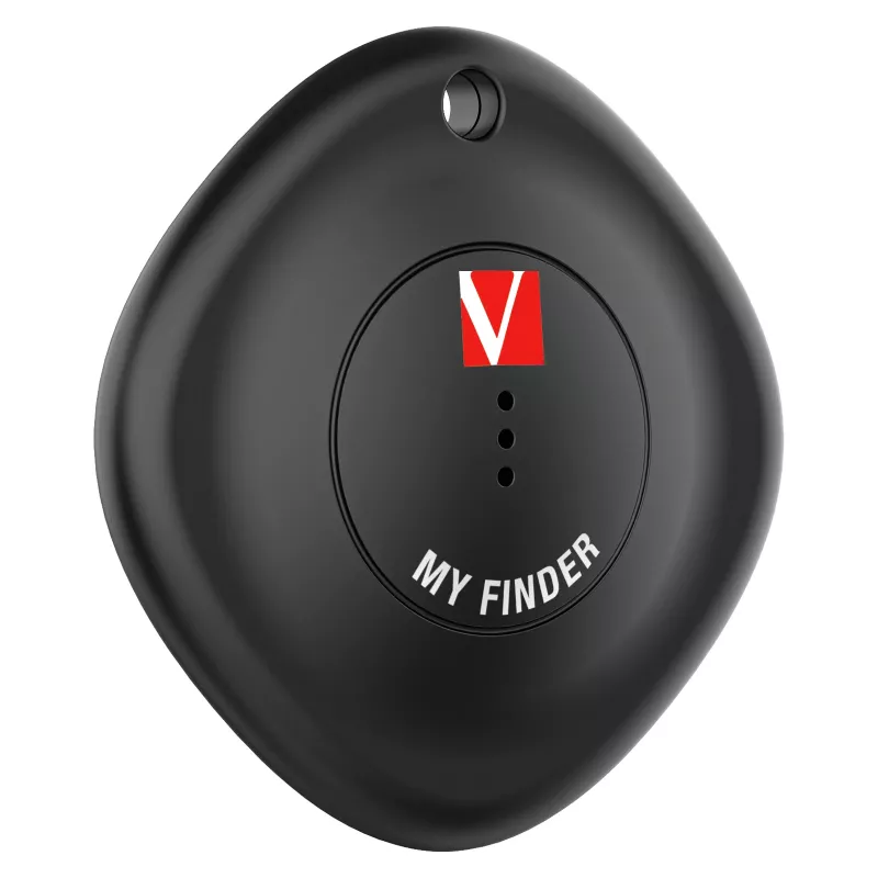 Verbatim MYF-01 Bluetooth daiktų ieškiklis 1 vnt. juodas, asmeninis, ieškiklis, juodas, atsparus dulkėms, atsparus vandeniui, akrilnitrilo butadieno stirenas (ABS), polikarbonatas (PC), IP66