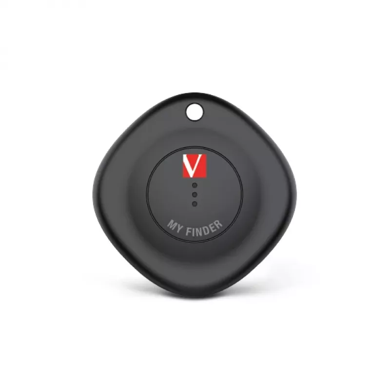 Verbatim MYF-01 Bluetooth daiktų ieškiklis 1 vnt. juodas, asmeninis, ieškiklis, juodas, atsparus dulkėms, atsparus vandeniui, akrilnitrilo butadieno stirenas (ABS), polikarbonatas (PC), IP66