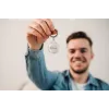 Verbatim My Finder Coin Bluetooth Tracker - 2 Pack, Asmeninis, Sekiklis, Juoda, Balta, Atsparus dulkėms, Atsparus vandeniui, IP66, CR2032