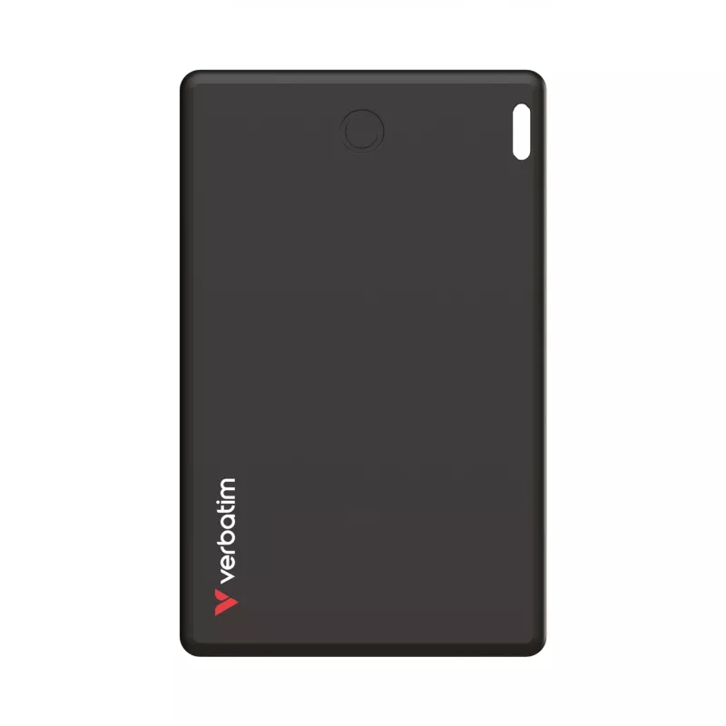 Verbatim My Finder Card Bluetooth daiktų ieškiklis 1 vnt. Juoda, Asmeninis, Ieškiklis, Juoda, Atsparus dulkėms, Atsparus vandeniui, IP66, 1440 val.